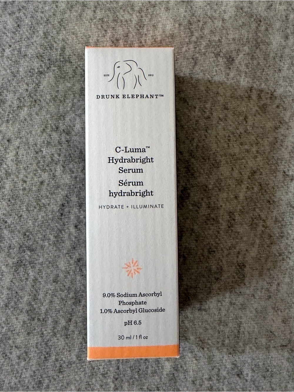 BNWT Drunk Elephant C-Luma Hydrabright Serum